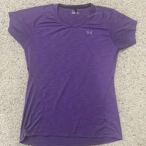 Purple Under Armour Work Out Shirt